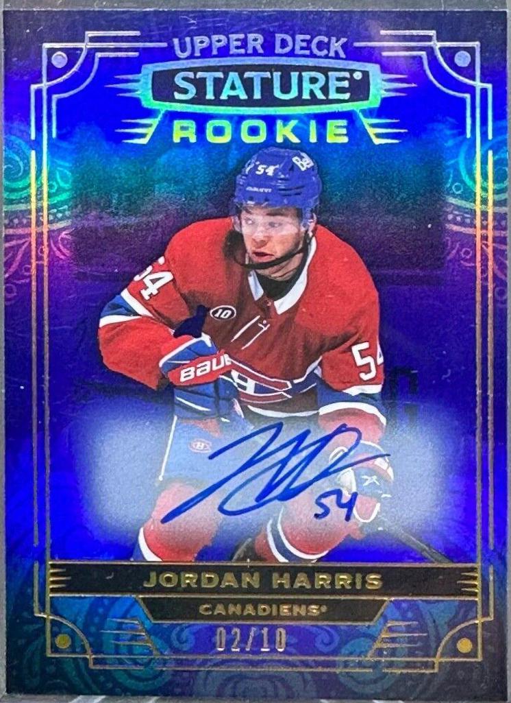 Jordan Harris [Blue Autograph] #157