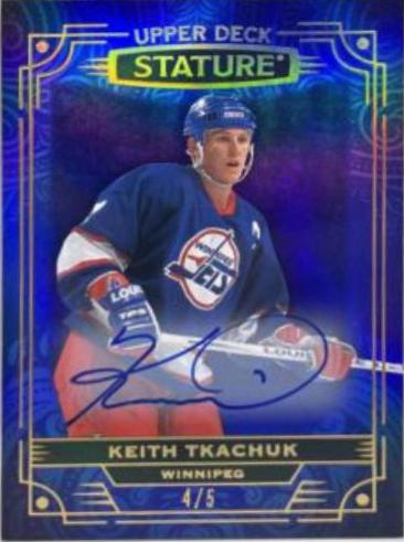 Keith Tkachuk [Blue Autograph] #22
