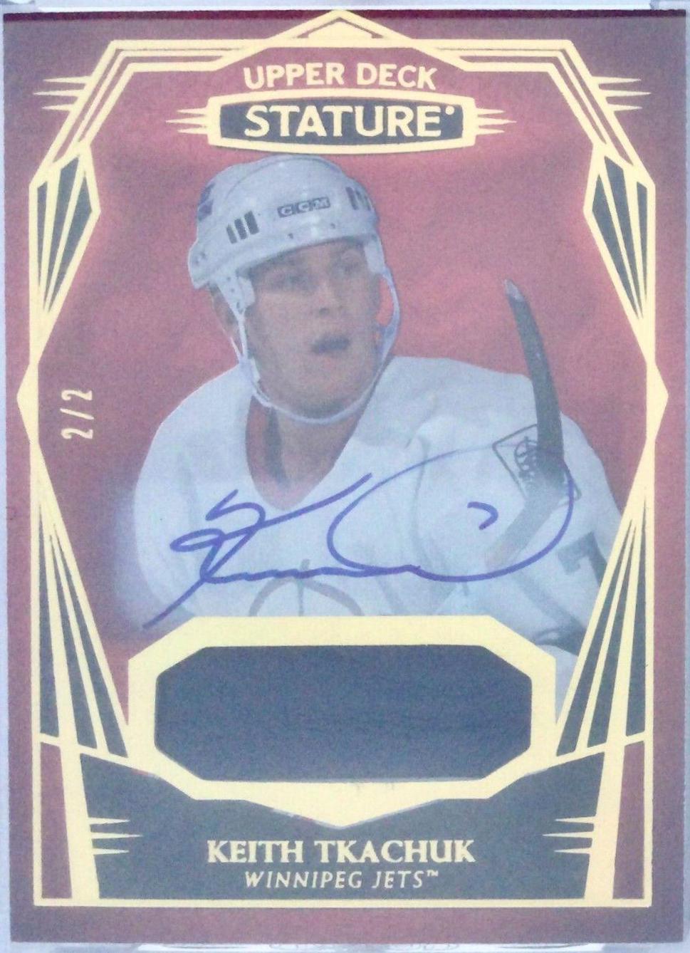 Keith Tkachuk [Design Photo Variant Autograph Patch Red ] #22