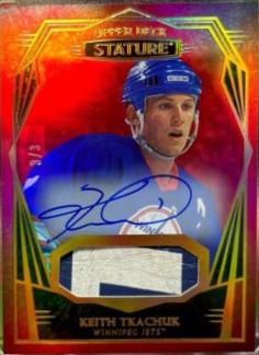 Keith Tkachuk [Design Variant Autograph Patch Red] #22