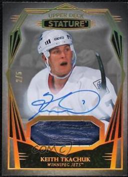 Keith Tkachuk [Design Variant Autograph Patch] #22