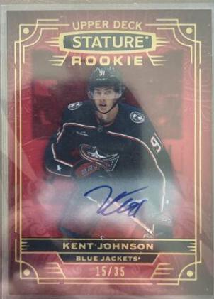 Kent Johnson [Red Autograph] #103