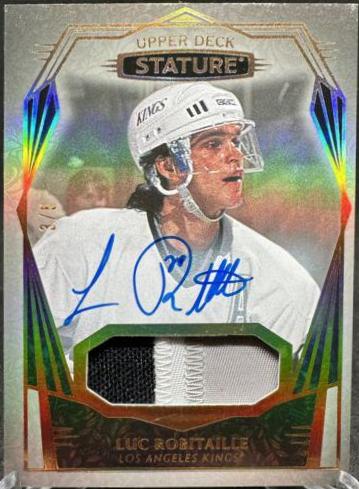 Luc Robitaille [Design Variant Autograph Patch] #9