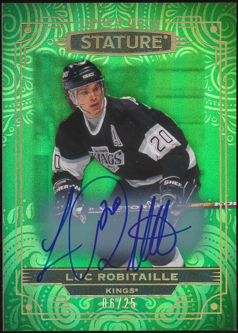 Luc Robitaille [Green Autograph ] #9