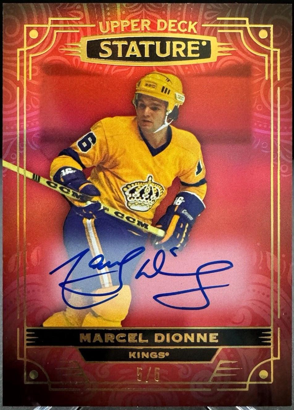 Marcel Dionne [Blue Autograph] #19