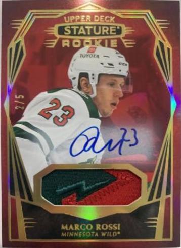 Marco Rossi [Design Photo Variant Autograph Patch Red] #128