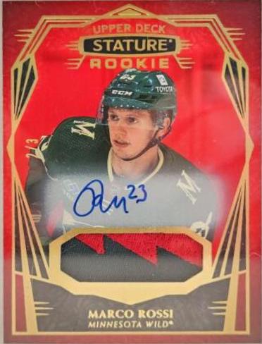 Marco Rossi [Design Photo Variant Autograph Patch] #128