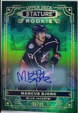 Marcus Bjork [Green Autograph] #110