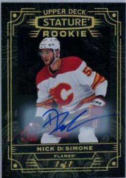 Nick DeSimone [Black Autograph] #124