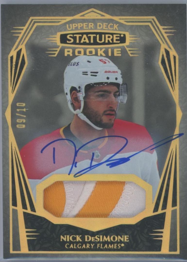 Nick DeSimone [Design Photo Variant Autograph Patch] #124