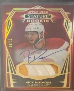 Nick DeSimone [Design Variant Autograph Patch Red] #124