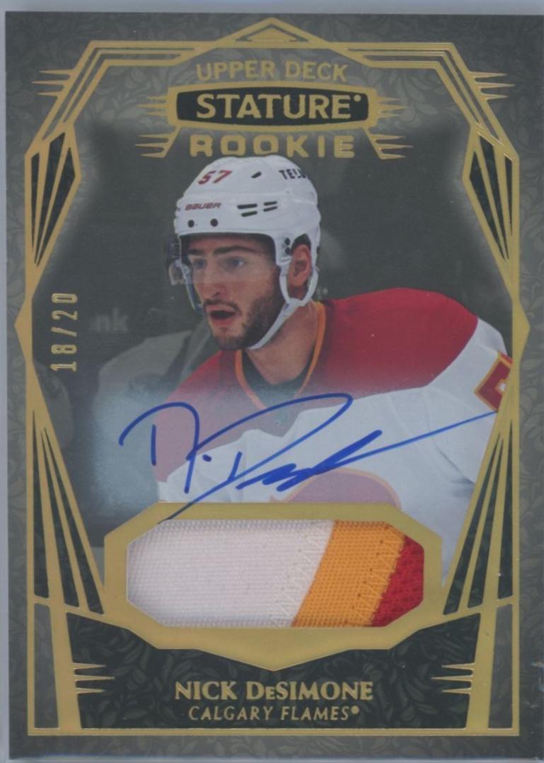 Nick DeSimone [Design Variant Autograph Patch] #124