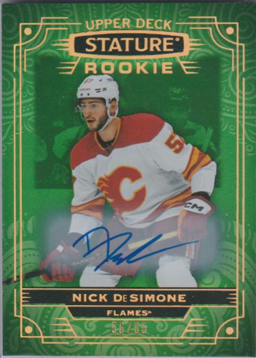 Nick DeSimone [Green Autograph] #124