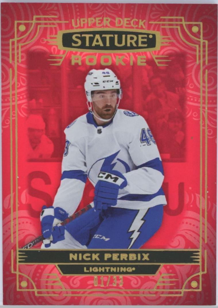 Nick Perbix [Photo Variant Red Autograph] #136