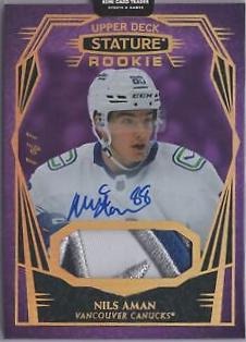 Nils Aman [Design Variant Autograph Patch Purple] #178