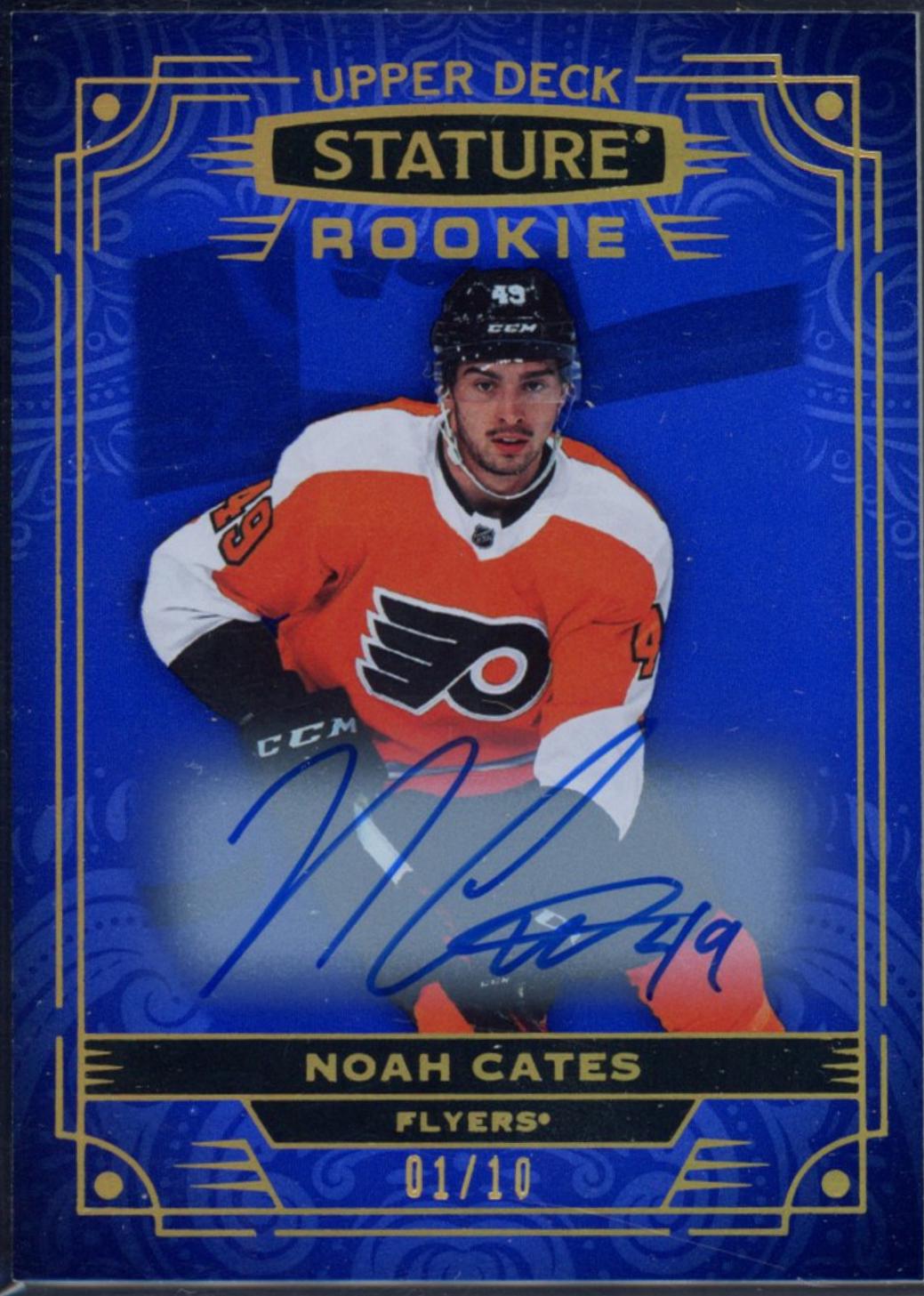 Noah Cates [Blue Autograph] #166
