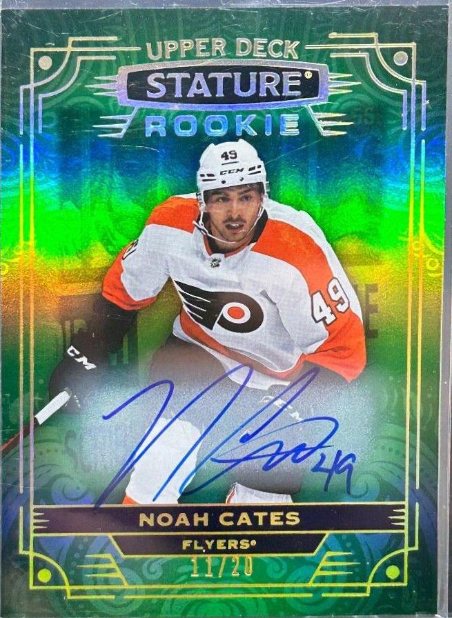 Noah Cates [Photo Variant Green Autograph] #166