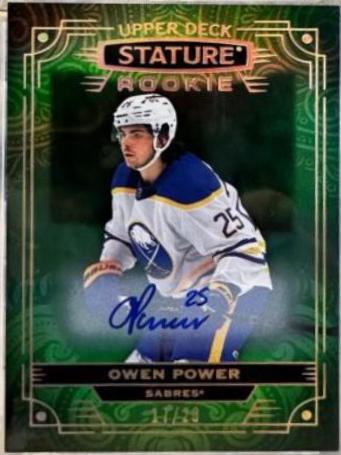 Owen Power [Photo Variant Green Autograph] #104
