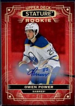 Owen Power [Photo Variant Red Autograph] #104