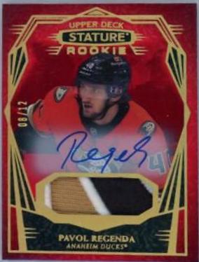 Pavol Regenda [Design Variant Autograph Patch Red] #182