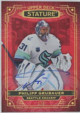 Philipp Grubauer [Photo Variant Red Autograph] #85