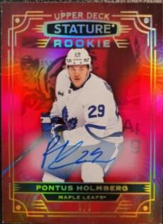 Pontus Holmberg [Photo Variant Red Autograph] #161