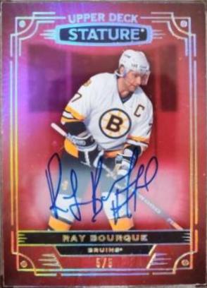 Ray Bourque [Photo Variant Red Autograph] #6
