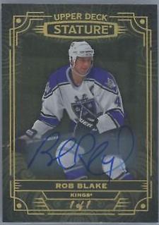 Rob Blake [Black Autograph] #14