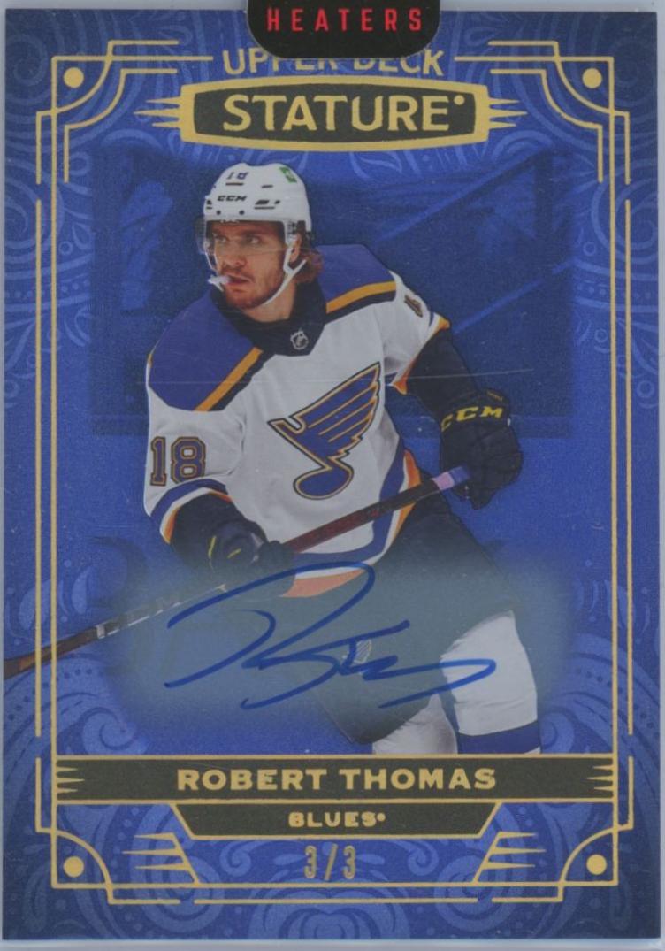 Robert Thomas [Photo Variant Blue Autograph] #63