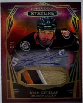 Ryan Getzlaf [Design Variant Autograph Patch Red] #24