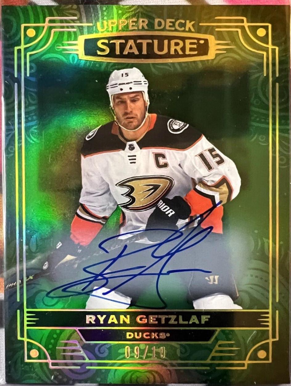 Ryan Getzlaf [Photo Variant Green Autograph] #24