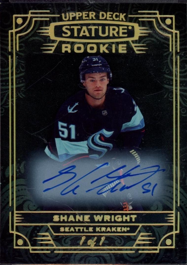 Shane Wright [Black Autograph] #106