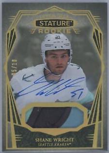 Shane Wright [Design Photo Variant Autograph Patch] #106