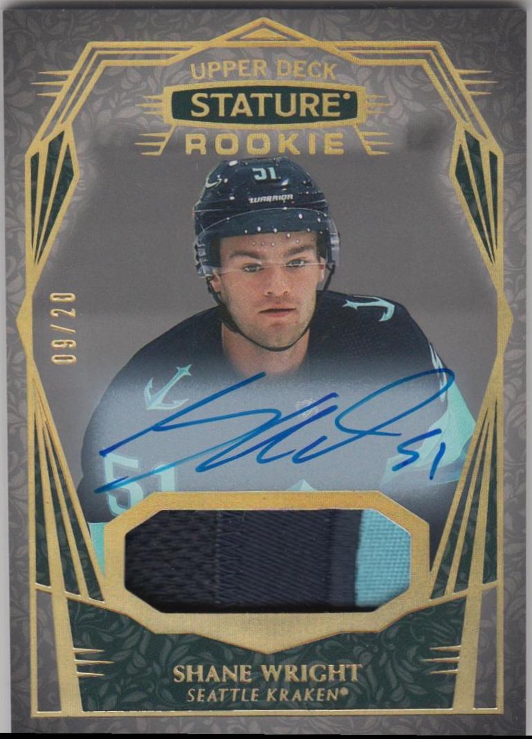 Shane Wright [Design Variant Autograph Patch] #106