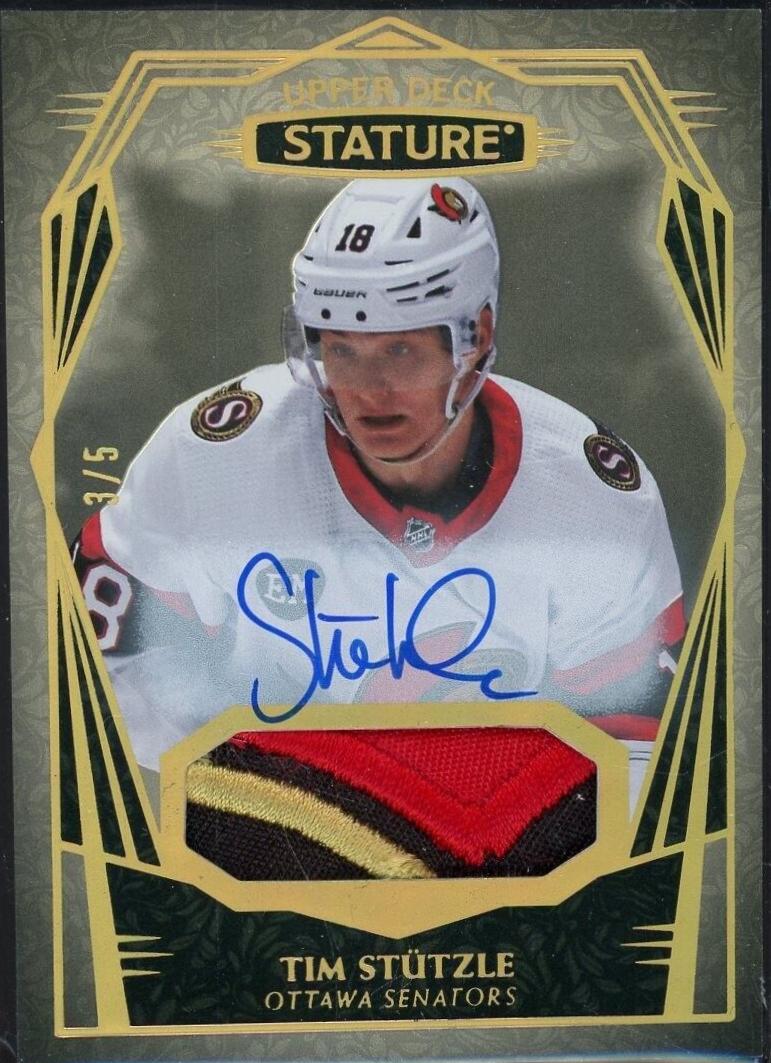 Tim Stutzle [Design Variant Autograph Patch] #31