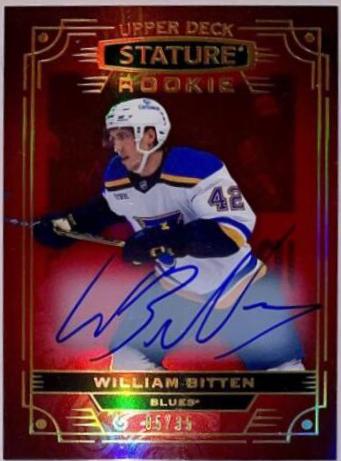 William Bitten [Red Autograph] #142
