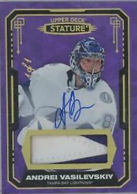 Andrei Vasilevskiy [Design Variant Autograph Material Purple] #10