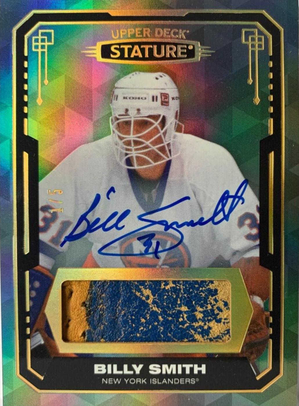 Billy Smith [Photo Variant Autograph Red] #63