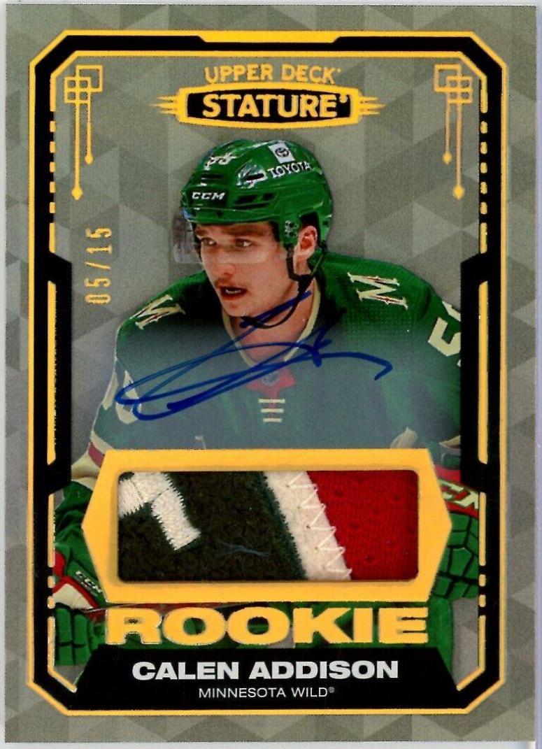 Calen Addison [Design Variant Autograph Material] #113