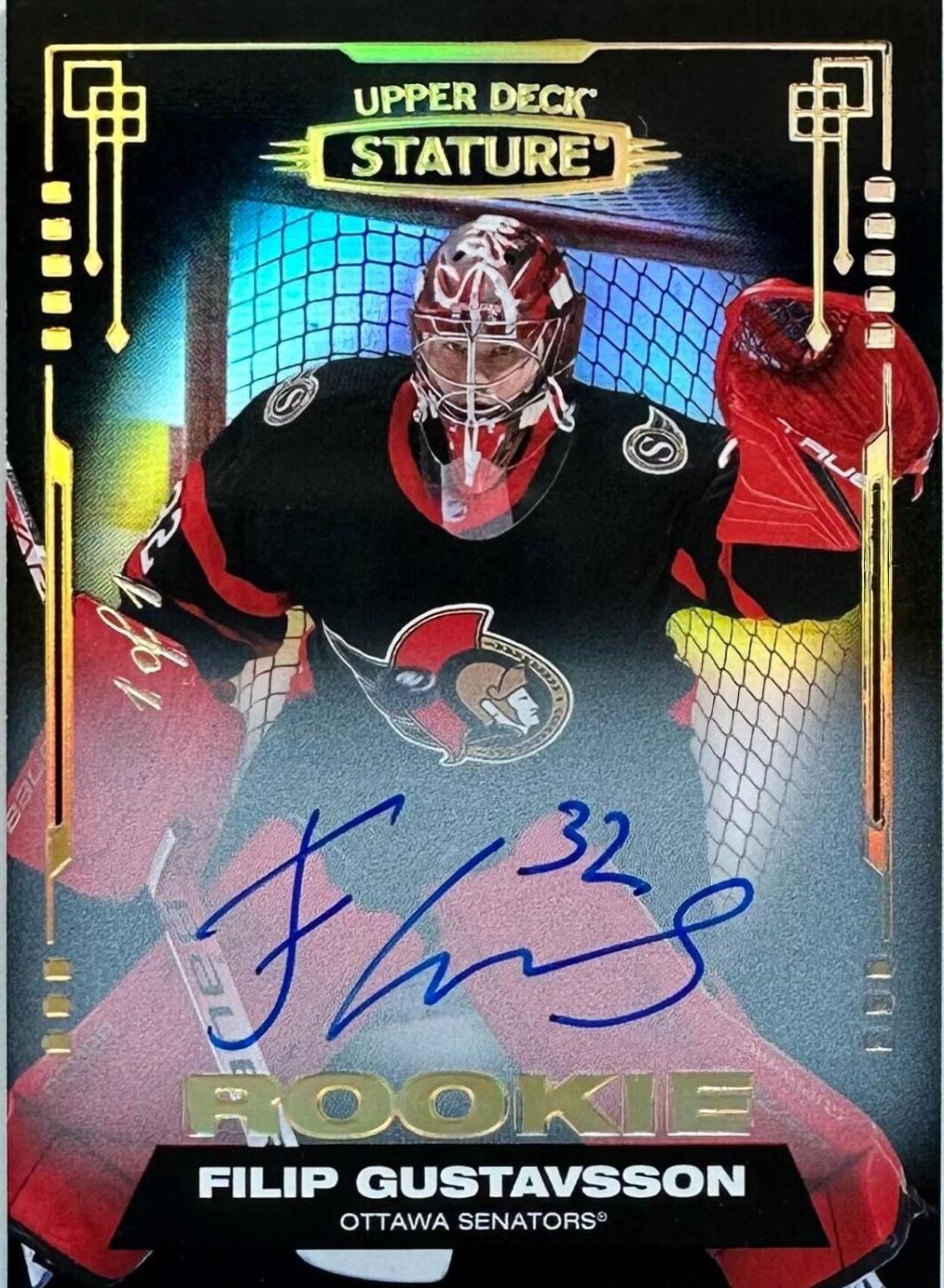 Filip Gustavsson [Autograph Black] #168
