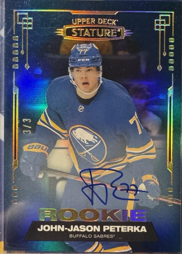 J. J. Peterka [Autograph Blue] #156