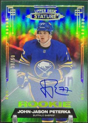 J. J. Peterka [Autograph Green] #156