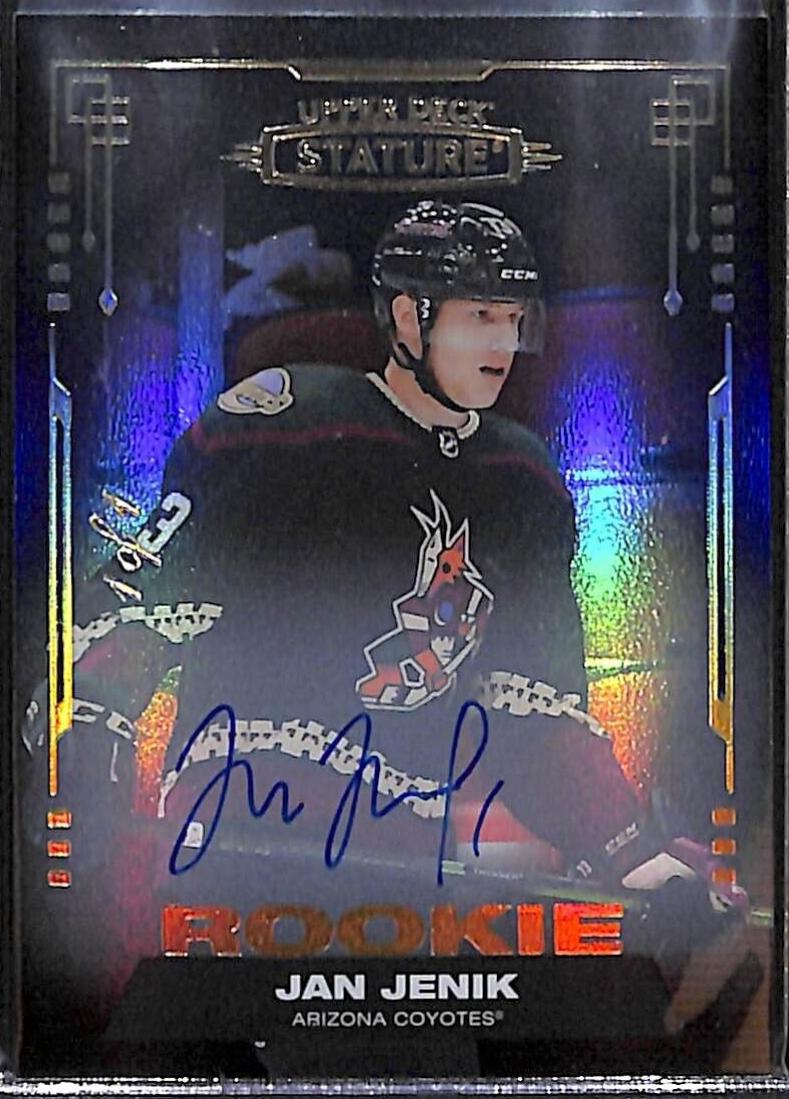 Jan Jenik [Autograph Black] #179