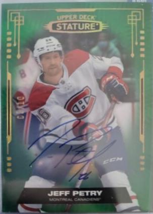 Jeff Petry [Photo Variant Autograph Green] #81