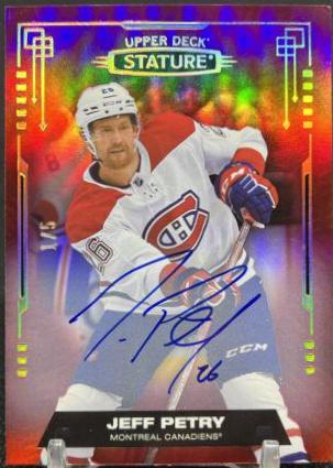 Jeff Petry [Photo Variant Autograph Red] #81
