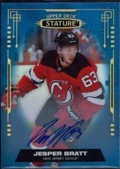 Jesper Bratt [Autograph Blue] #64