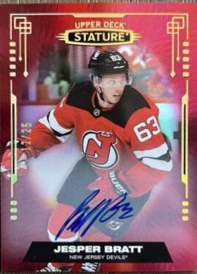 Jesper Bratt [Autograph Red] #64
