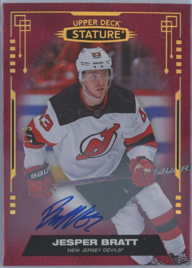 Jesper Bratt [Photo Variant Autograph Red] #64