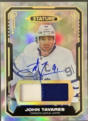 John Tavares [Design Photo Variant Autograph Material] #7