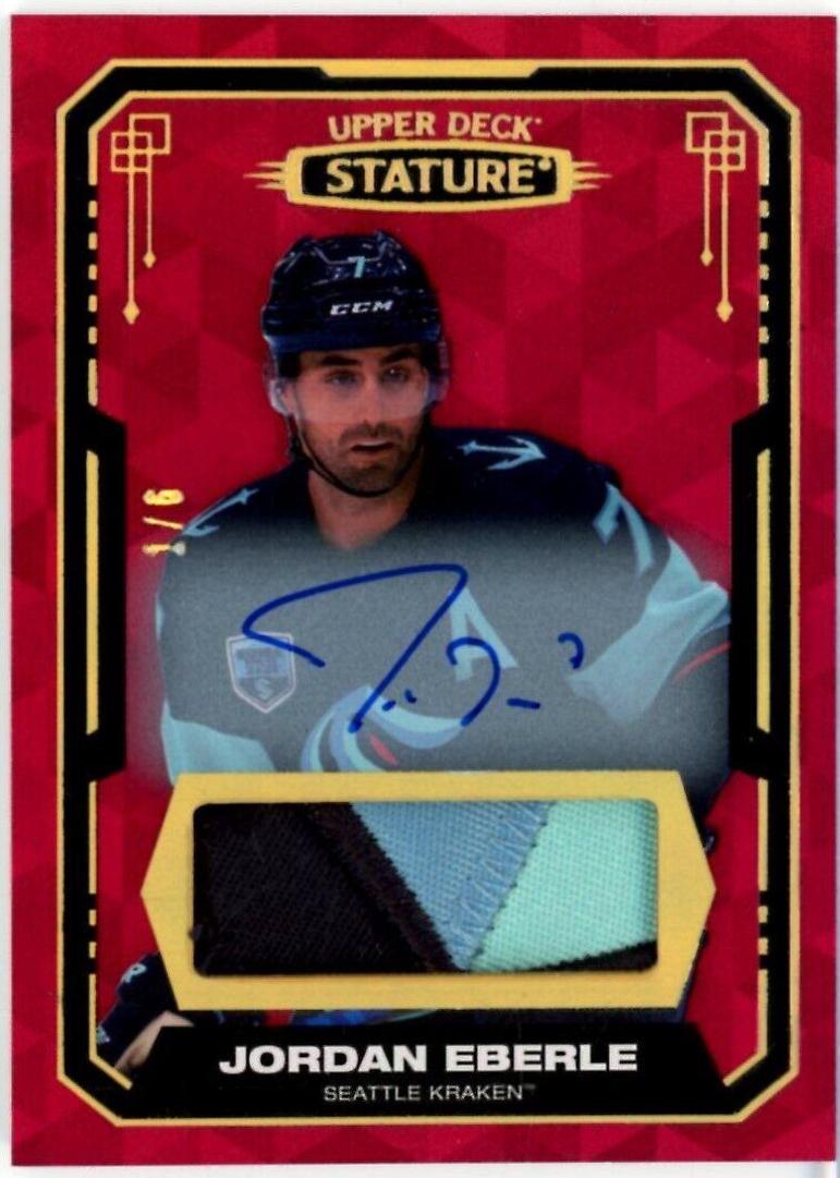 Jordan Eberle [Photo Variant Autograph Red] #51